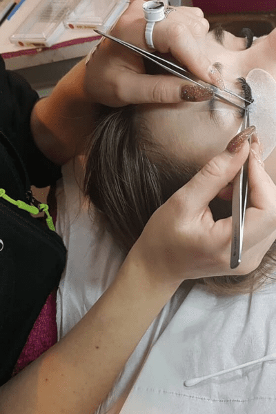 trimmed image eyelash